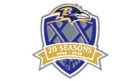 Download Baltimore Ravens 20 Seasons Logo