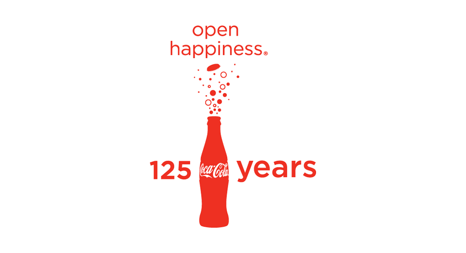 Coca-Cola 125 Years Logo