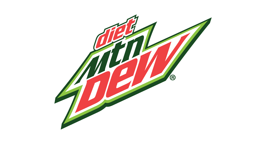 diet Mtn Dew Logo