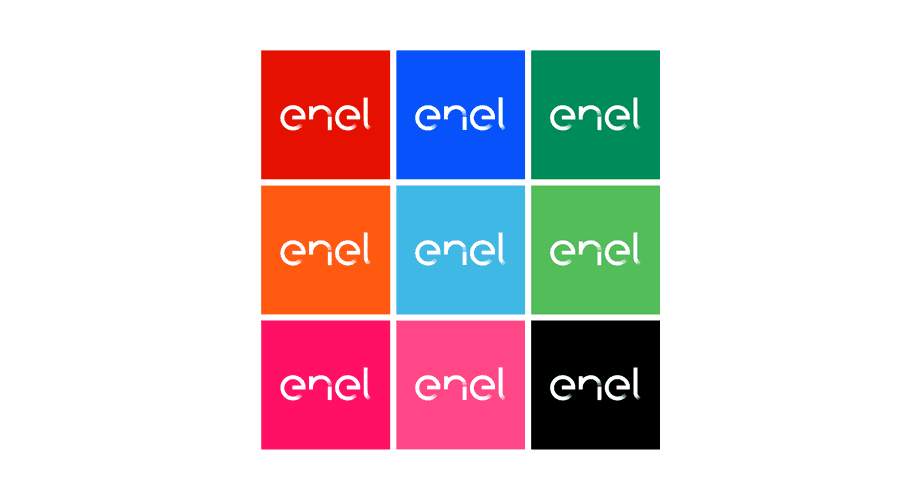 Enel Logo (White)