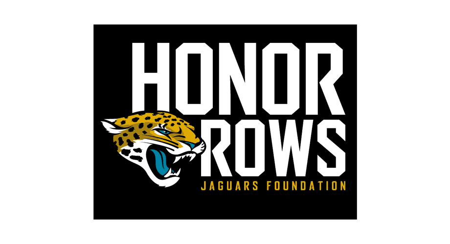 Jaguars Foundation Honor Rows Logo