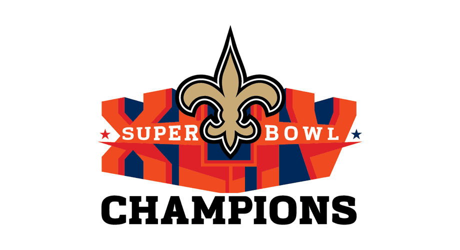 New Orleans Saints Super Bowl Champions Logo