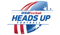 USA Football Heads Up Football Logo's thumbnail