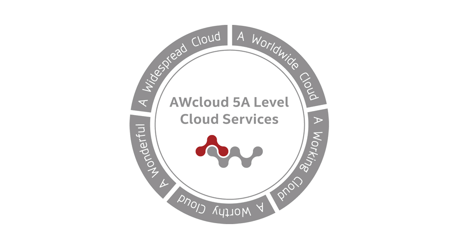 AWcloud 5A Level Cloud Services Logo