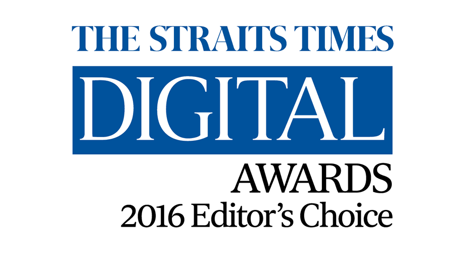 The Straits Times Digital Awards 2016 Editor’s Choice Logo