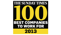 The Sunday Times 100 Best Companies To Work For 2013 Logo's thumbnail