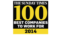 The Sunday Times 100 Best Companies To Work For 2014 Logo's thumbnail
