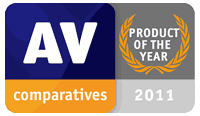 Download AV-Comparatives Product Of The Year 2011 Logo