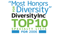 Download DiversityInc Top 10 Specialty Lists for 2006 Logo