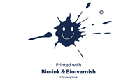 Printed with Bio-ink & Bio-varnish Logo's thumbnail