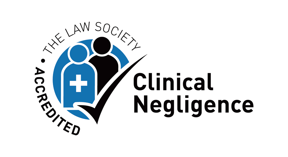 The Law Society Accredited Clinical Negligence Logo
