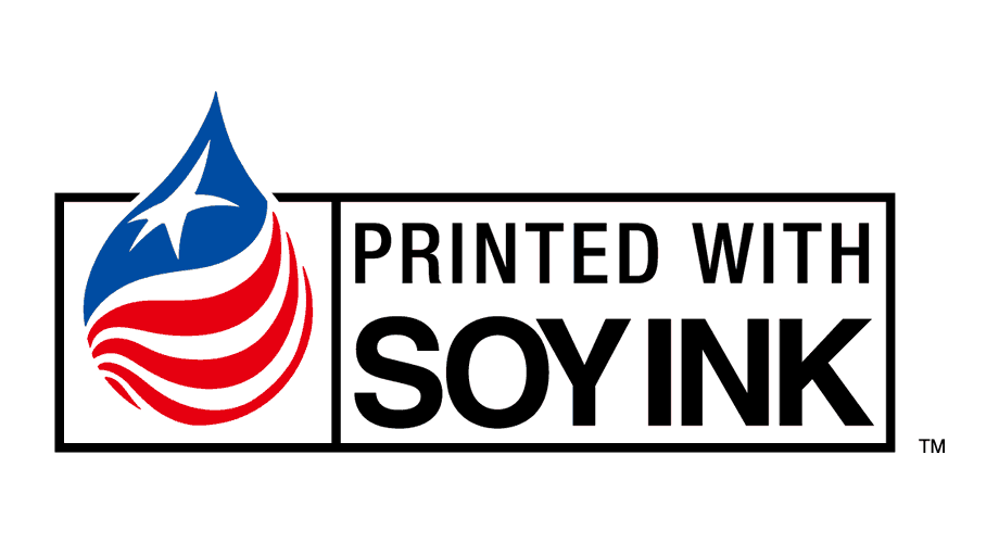 Printed With SOY INK Logo (Color)