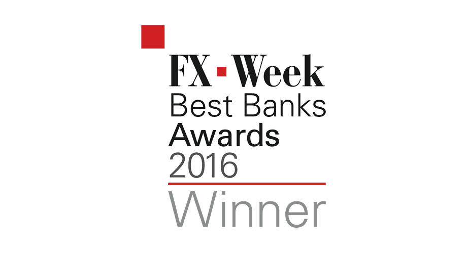 FX-Week Best Banks Awards 2016 Winner Logo