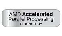 AMD Accelerated Parallel Processing Technology Logo's thumbnail