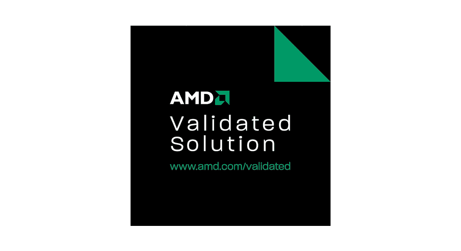 AMD Validated Solution Logo
