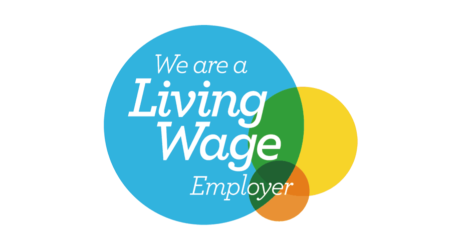 We are a Living Wage Employer Logo