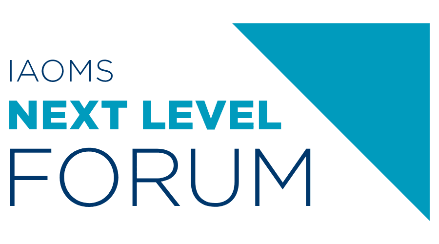 IAOMS Next Level Forum Logo