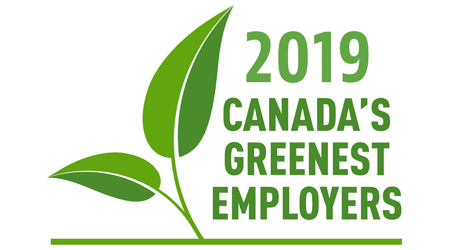 Canada’s Greenest Employers 2019 Logo