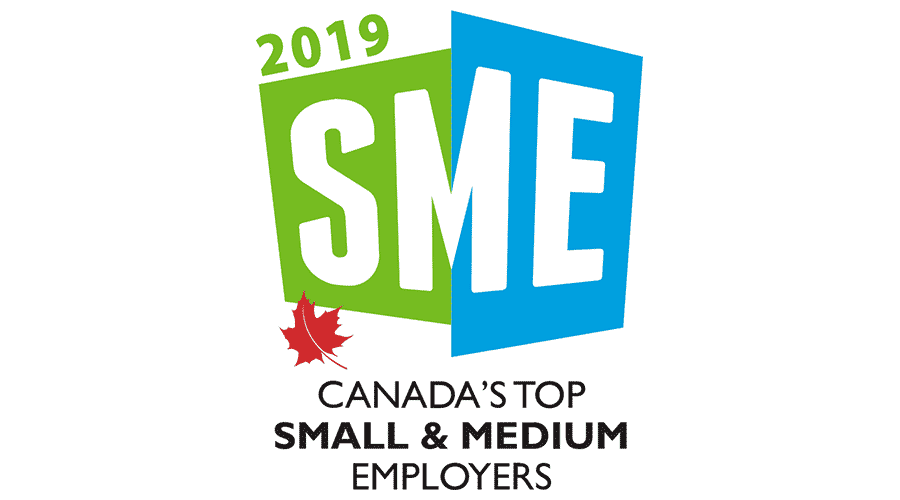 Canada’s Top Small & Medium Employers 2019 Logo