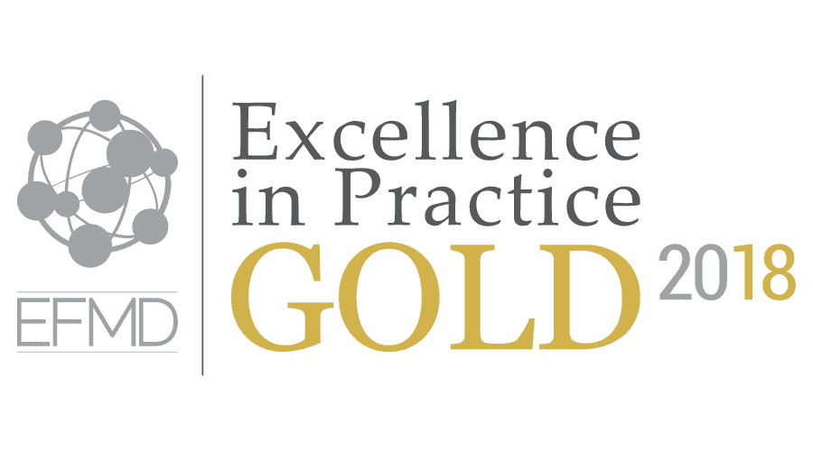 EFMD Excellence in Practice Gold 2018 Logo