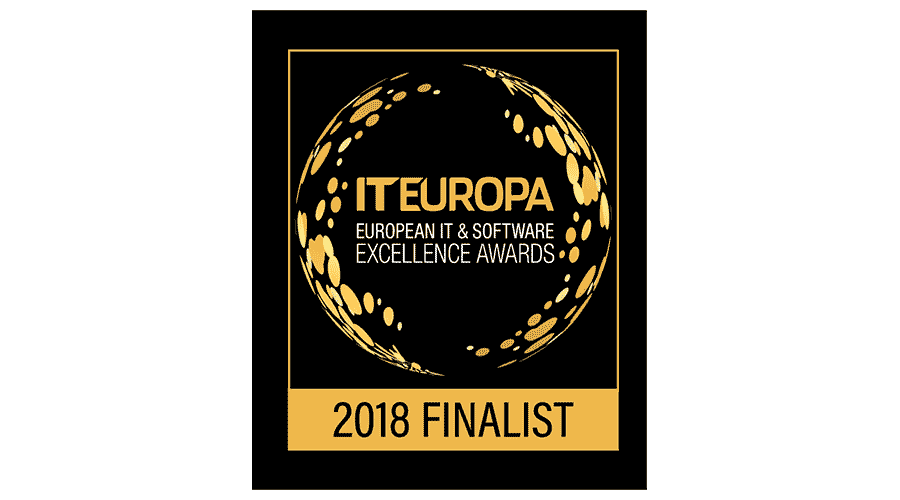 IT Europa European IT and Software Excellence Awards 2018 Finalist Logo