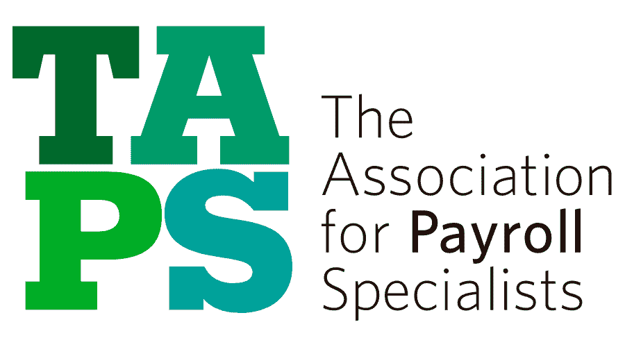 The Association for Payroll Specialists (TAPS) Logo